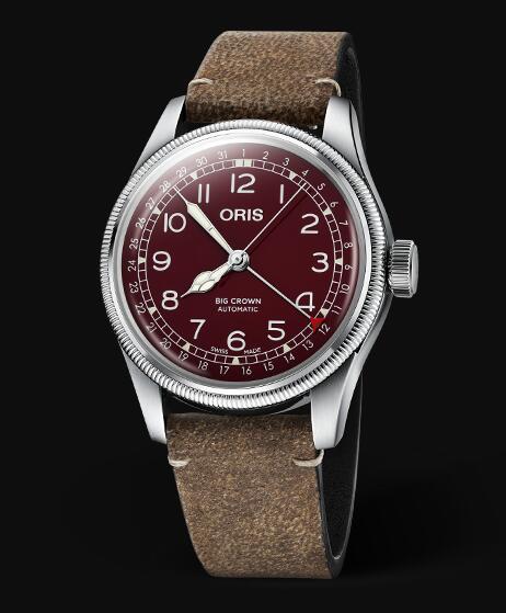 Review Oris Aviation Big Crown Pointer Date 40MM Replica Watch 01 754 7741 4068-07 5 20 50 - Click Image to Close